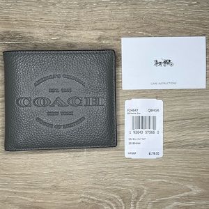 Coach mens leather Wallet